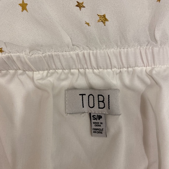 Tobi "STARLIGHT PRINT ROMPER IN WHITE MULTI" - Picture 6 of 6